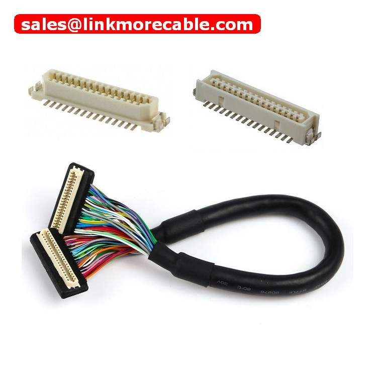 Molded HIROSE DF9-41S-1V with Shielding Cable