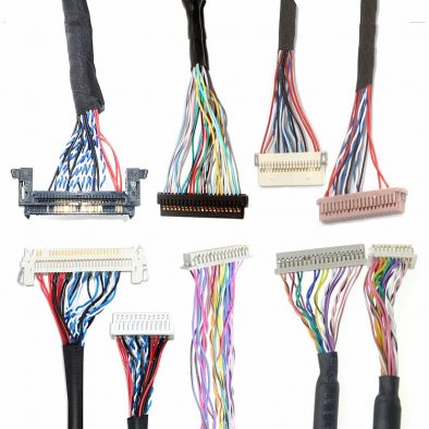 LVDS Cable 30 pin LVDS cable to EDP cable LCD LVDS Cable 40 pin Ribbon extension cable